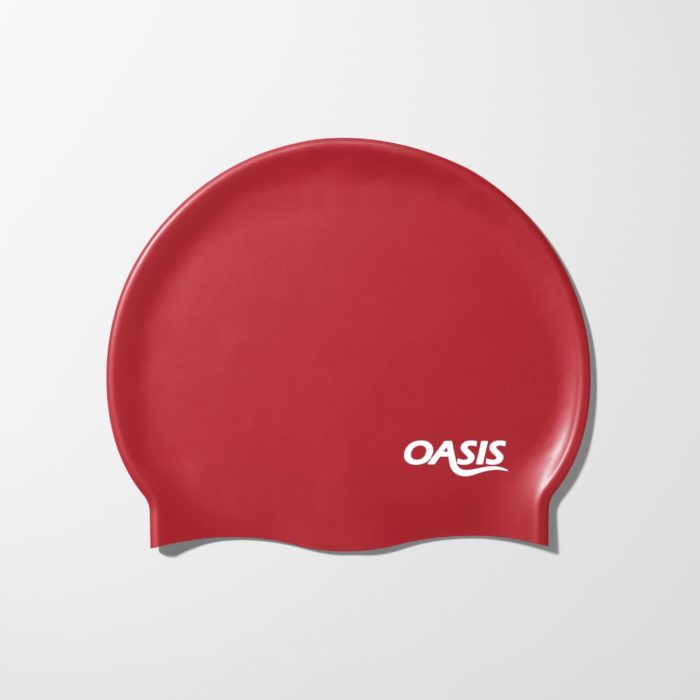 Oasis-SwimCap-Red